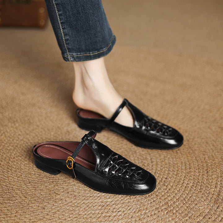 Muse & Valeur | Genuine Leather Mules for Women