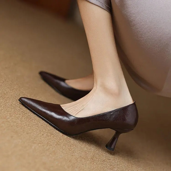 Muse & Valeur | Genuine Leather Heels for Women