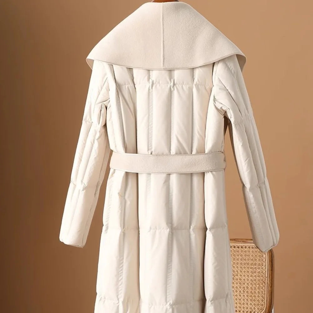 Muse and Valeur | Wool-Collar Down Coat
