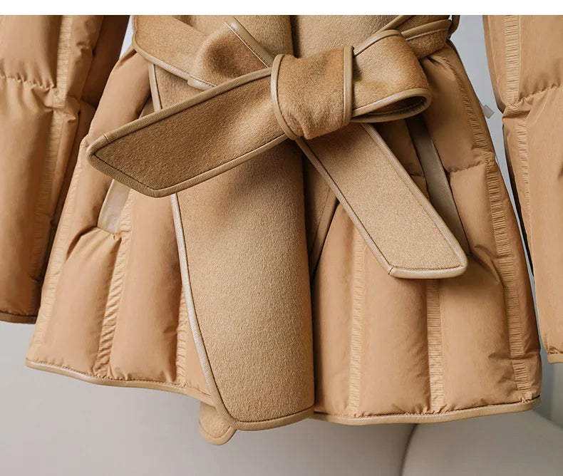 Muse and Valeur | Belted Down Jacket