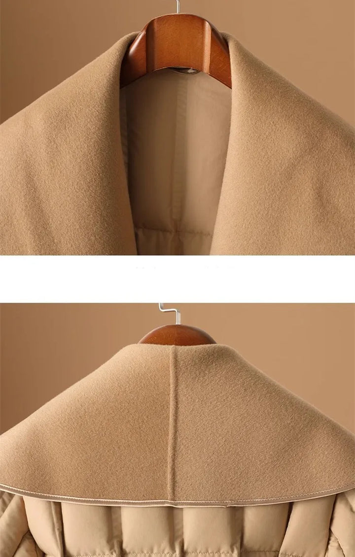 Muse and Valeur | Wool-Collar Down Coat