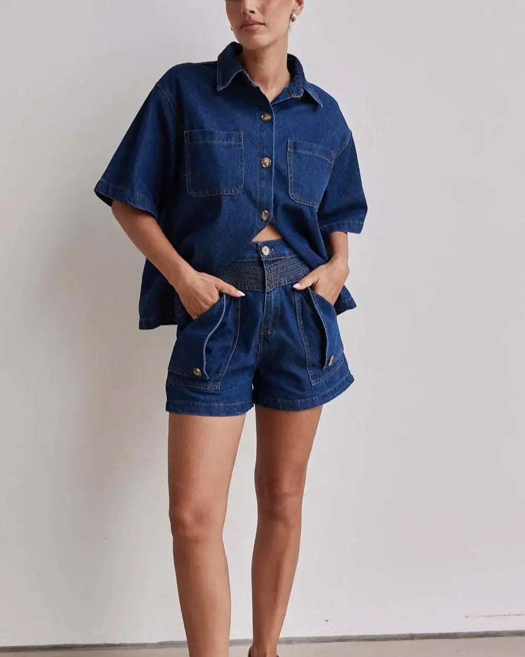 Muse and Valeur | Denim Set - 100% Cotton