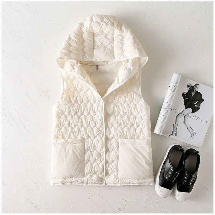 Muse and Valeur | Puffer Vest in Gold