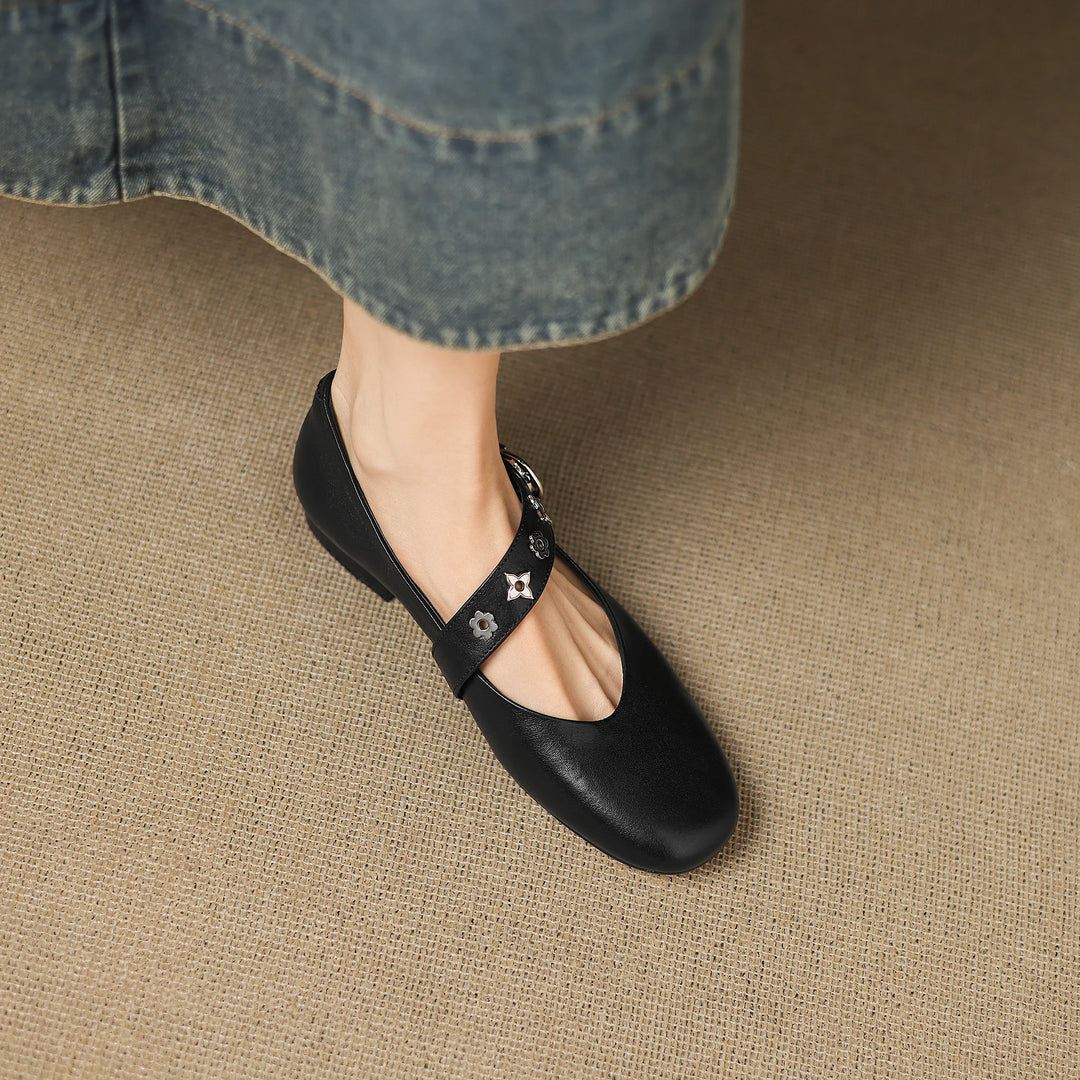 Muse & Valeur | Genuine Leather Flats for Women