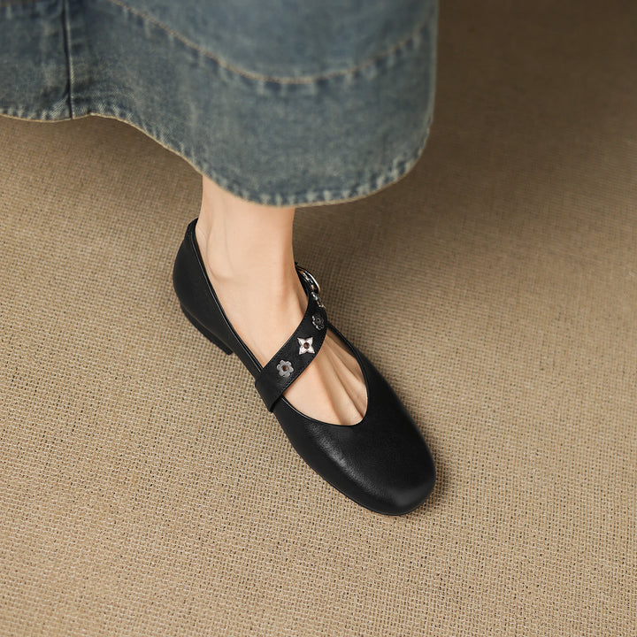 Muse & Valeur | Genuine Leather Flats for Women