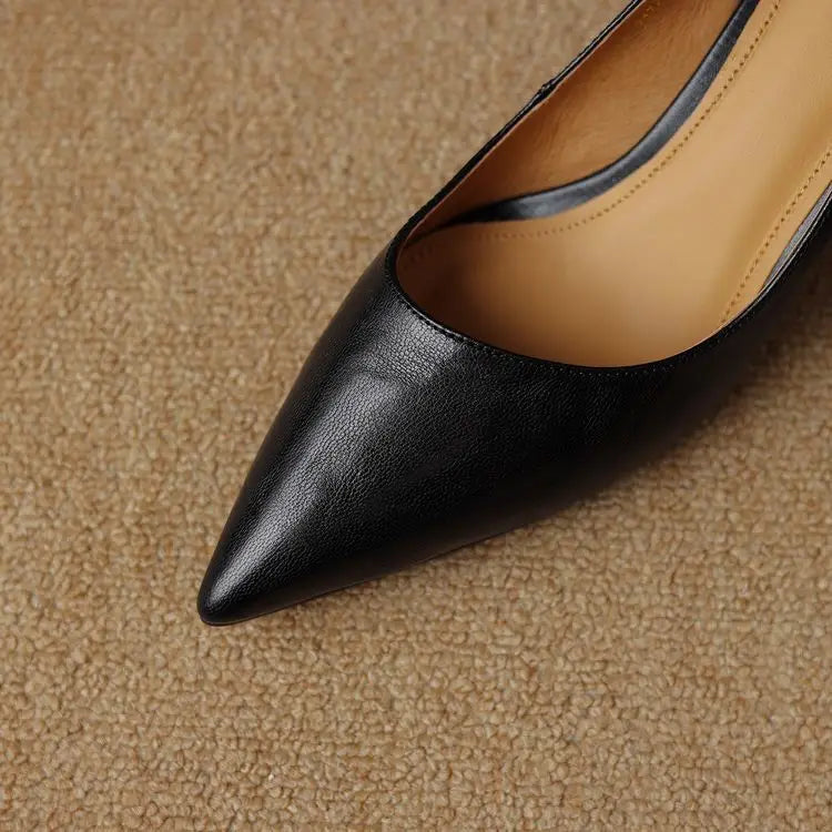 Muse & Valeur | Genuine Leather Heels for Women