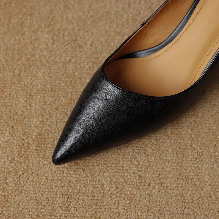 Muse & Valeur | Genuine Leather Heels for Women
