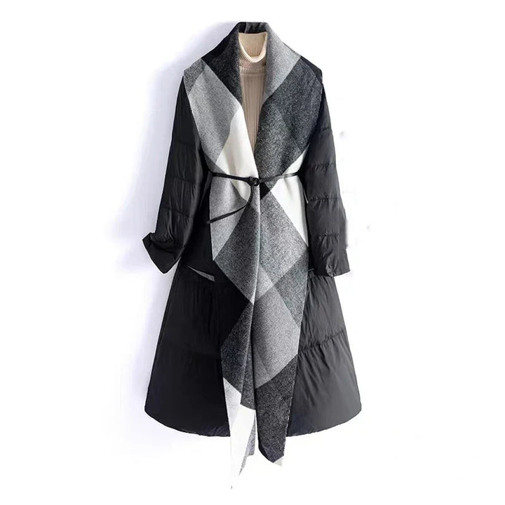 Muse and Valeur | Wool-Panel Down Coat
