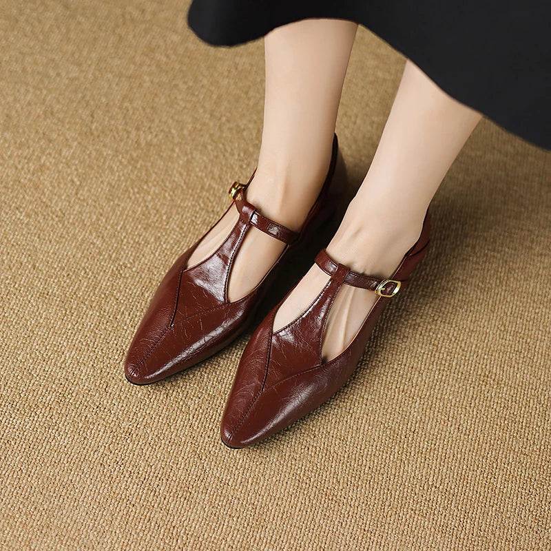 Muse & Valeur | Genuine Leather Flats for Women