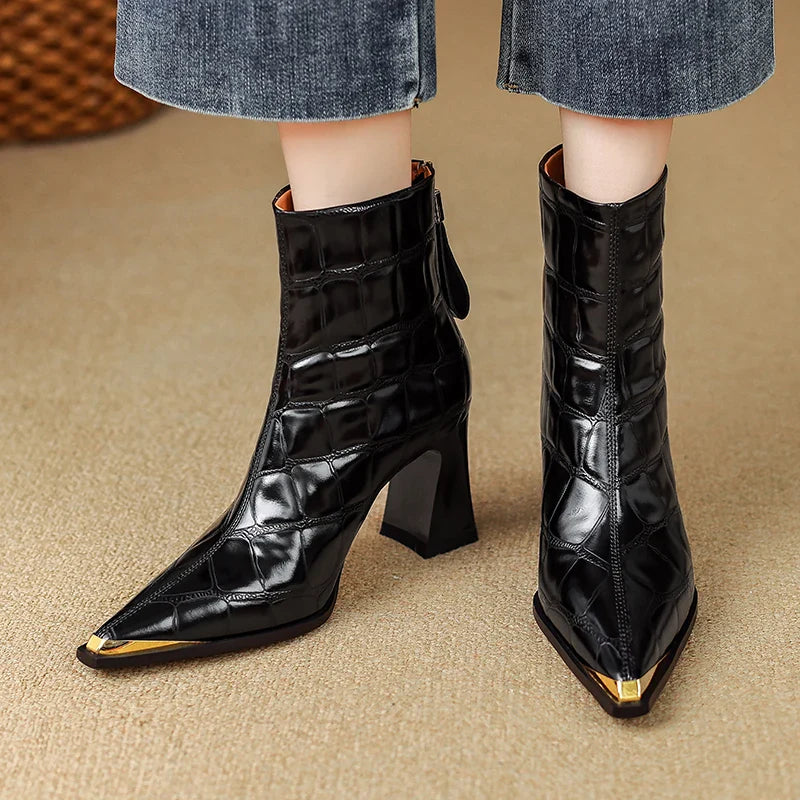 Muse & Valeur | Genuine Leather Boots for Women