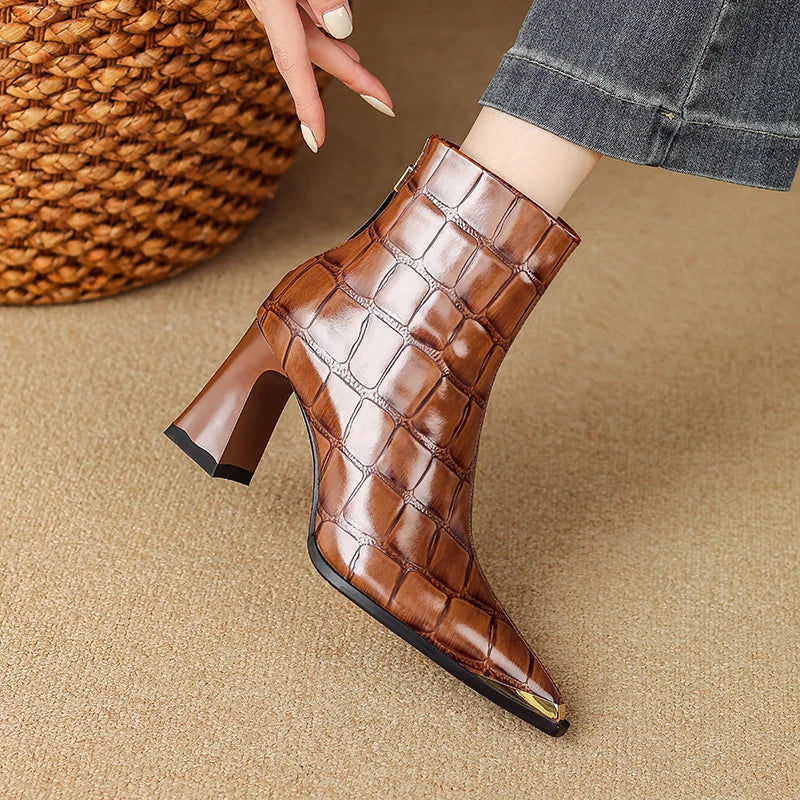 Muse & Valeur | Genuine Leather Boots for Women