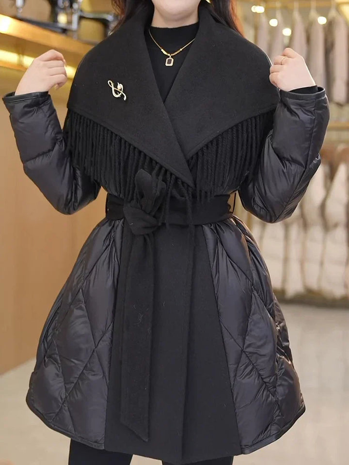 Muse and Valeur | Fringe Down Coat