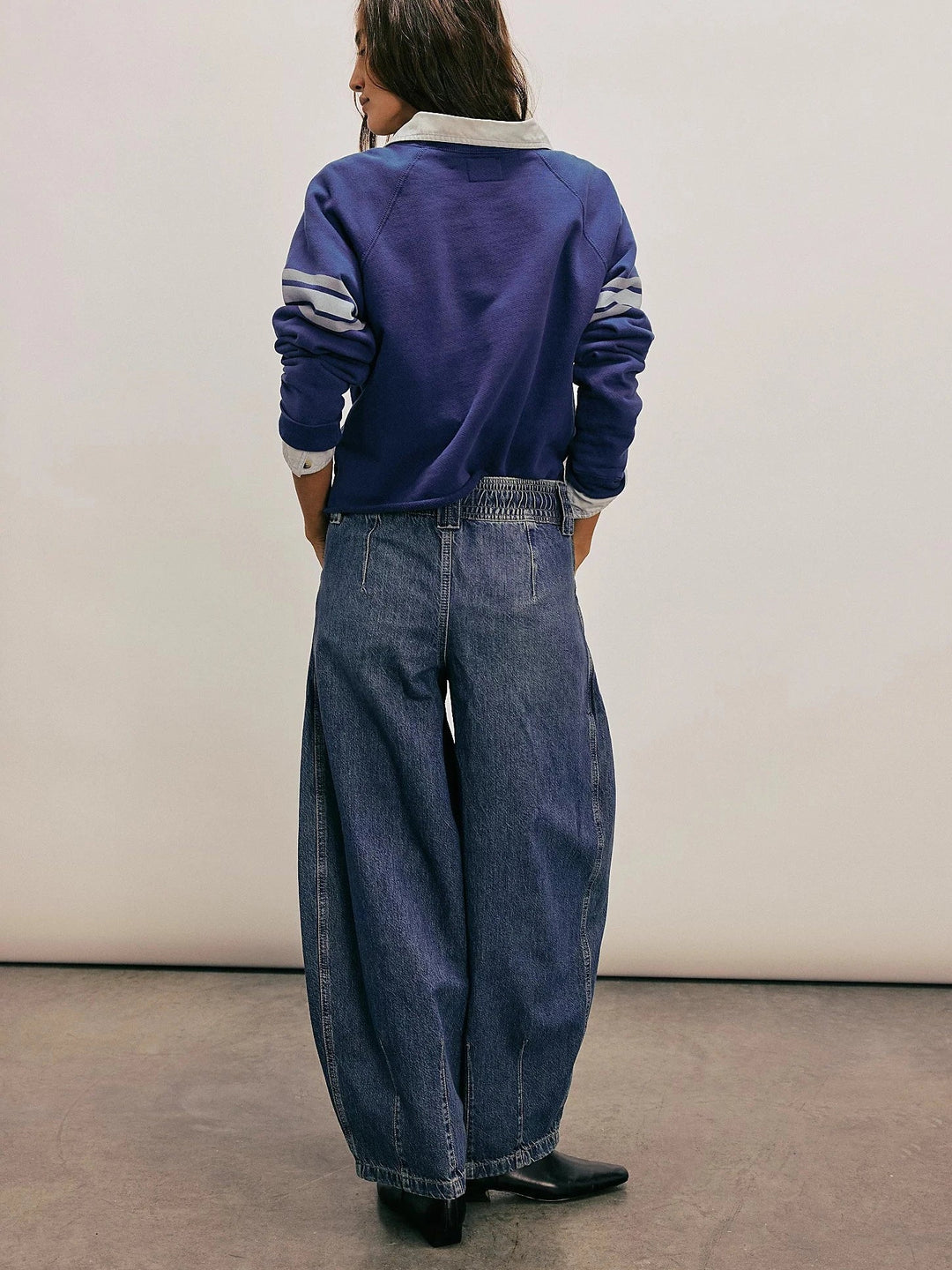 Muse & Valeur | Drawstring Denim Pants for Women