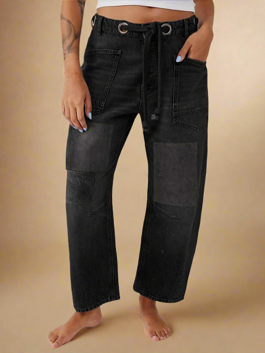 Muse & Valeur | Artisan Pants for Women in Natural Fabric, Relaxed Fit, Beige