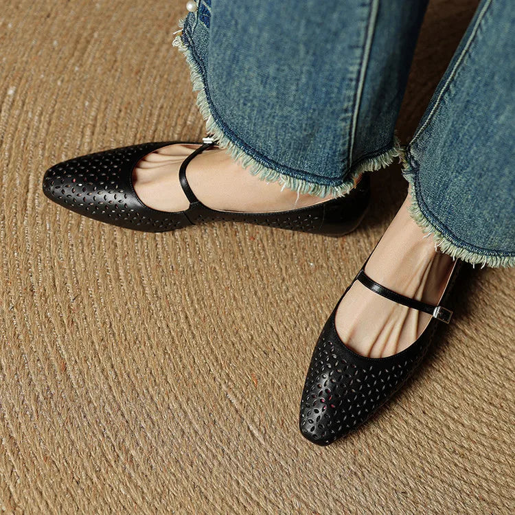 Muse & Valeur | Genuine Leather Flats for Women