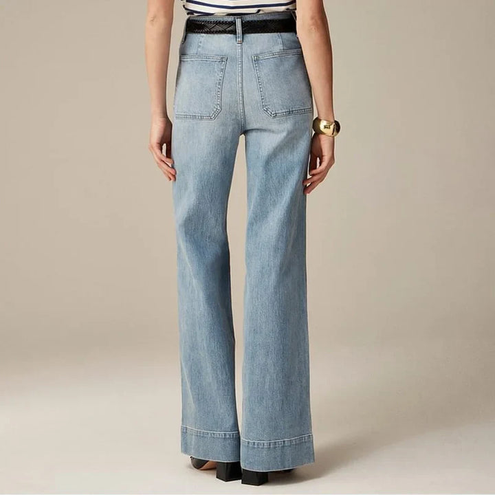 Muse & Valeur | Classic Wide-Leg Jean for Women in Denim