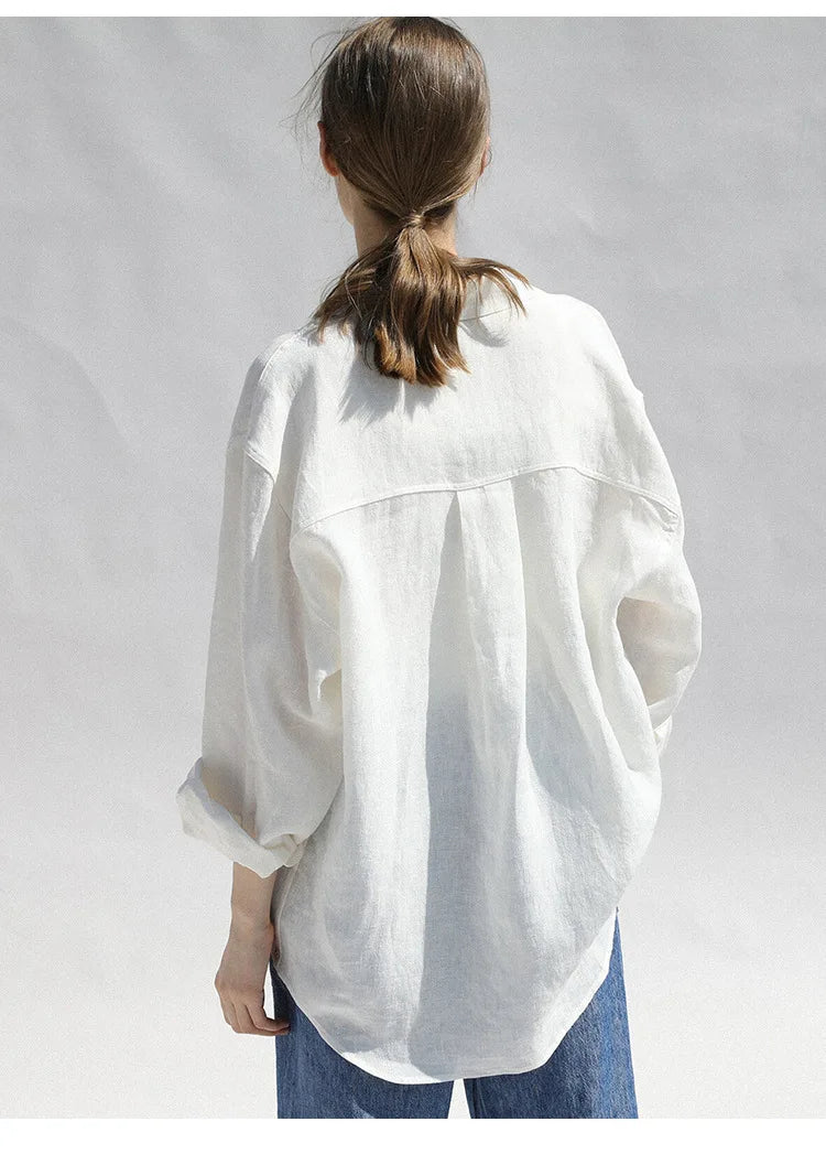 Muse and Valeur | Oversized Linen Blouse
