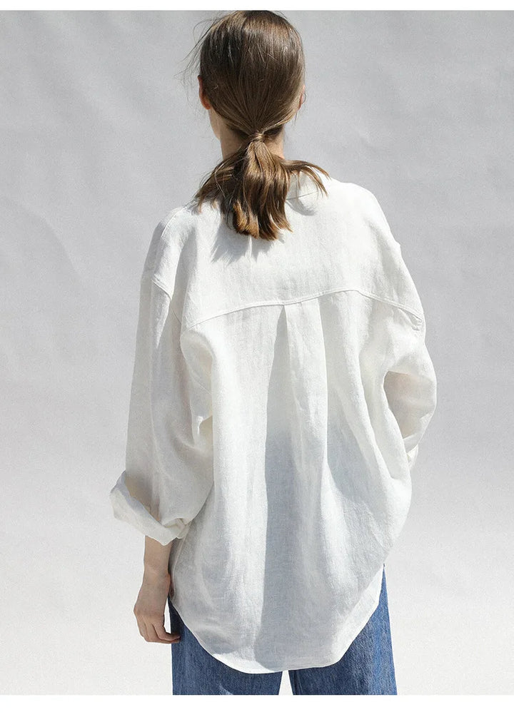 Muse and Valeur | Oversized Linen Blouse