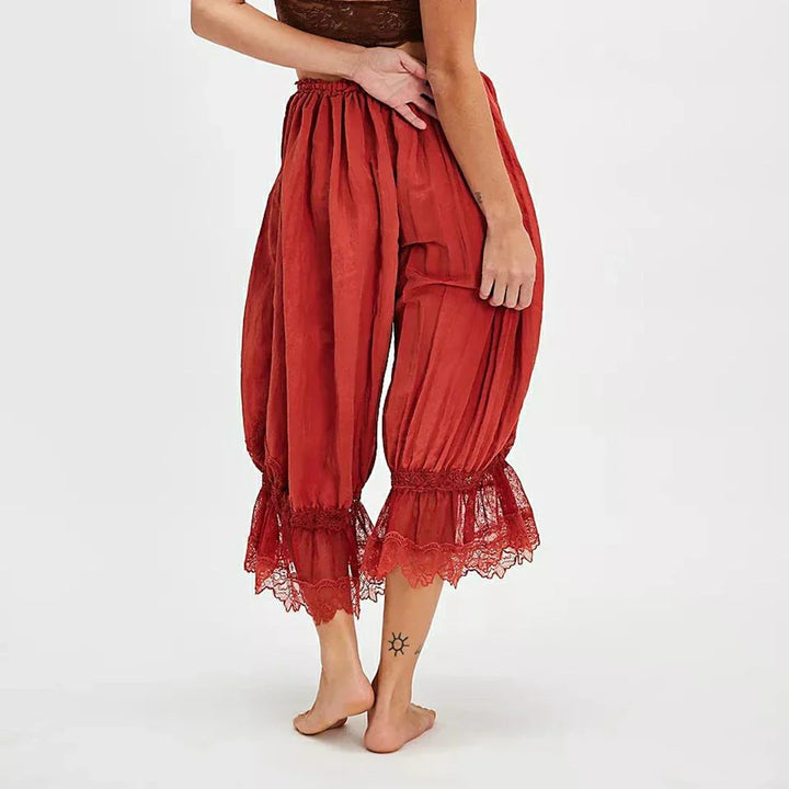 Muse & Valeur | Lace Lantern Pants for Women