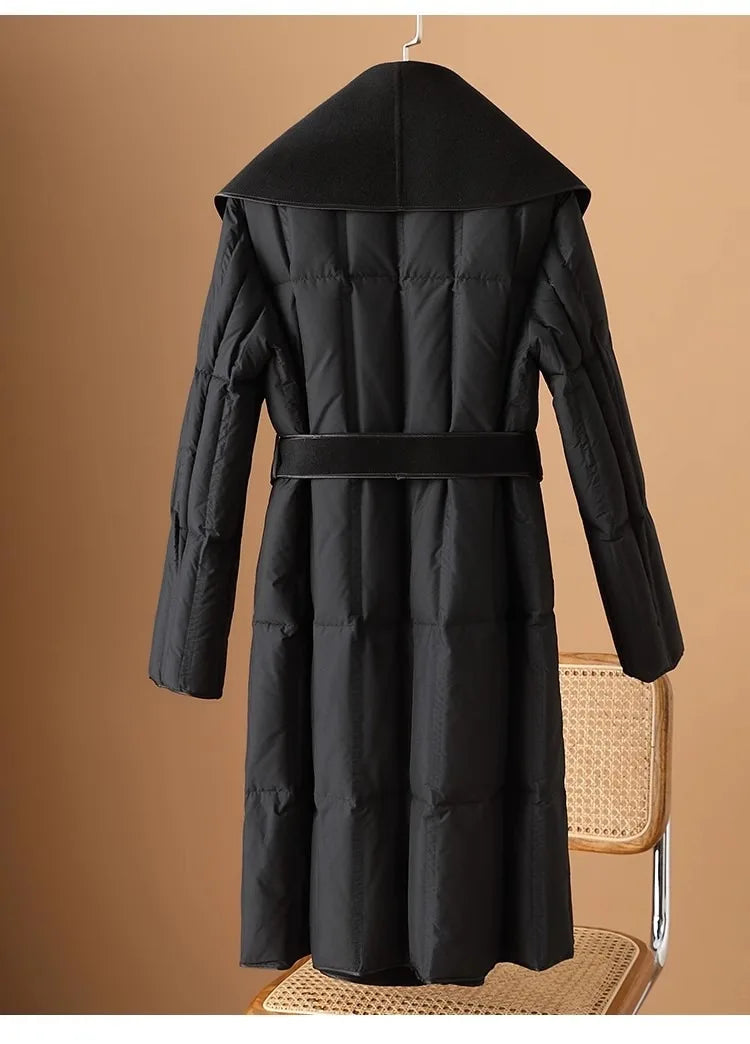 Muse and Valeur | Wool-Collar Down Coat