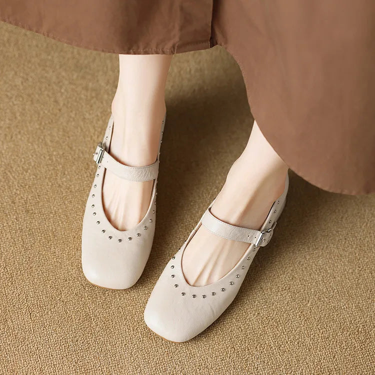 Muse & Valeur | Genuine Leather Heels for Women