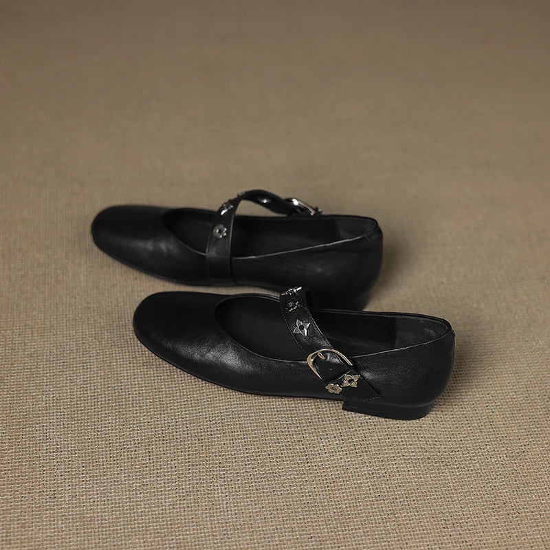 Muse & Valeur | Genuine Leather Flats for Women