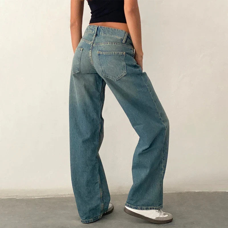 Muse & Valeur | Low-Waist Denim Jeans for Women