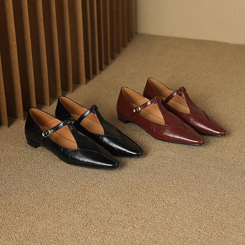 Muse & Valeur | Genuine Leather Flats for Women
