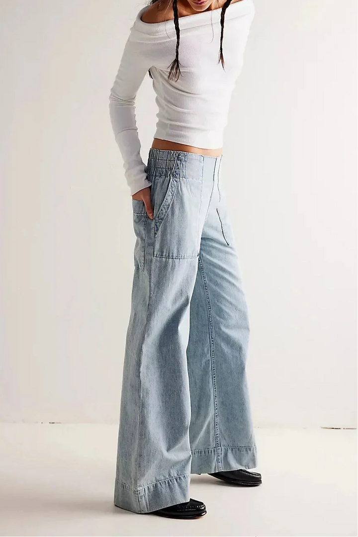 Muse & Valeur | Wide-Leg Denim Jeans for Women