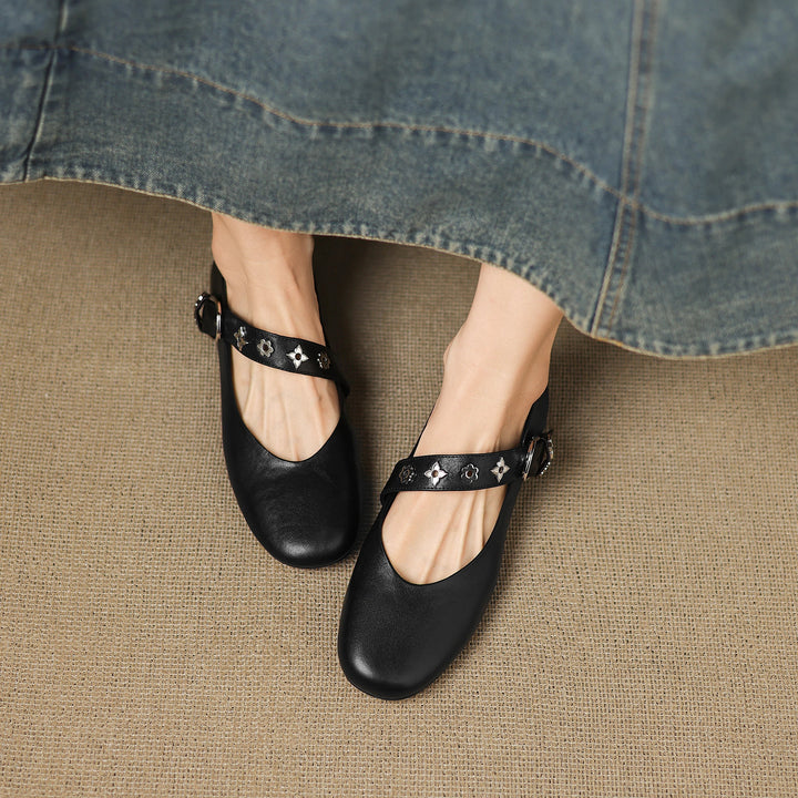 Muse & Valeur | Genuine Leather Flats for Women
