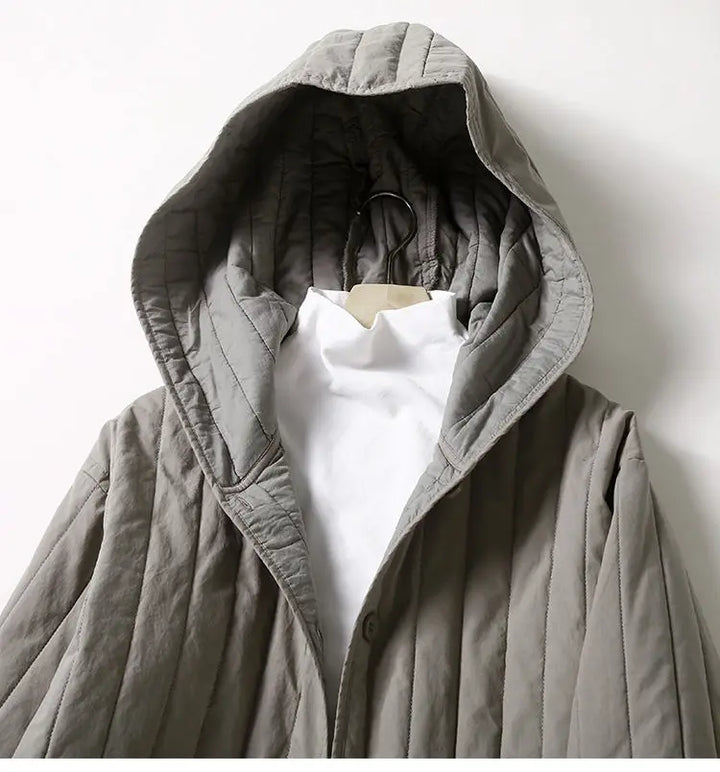Muse and Valeur | Quilted Hooded Coat