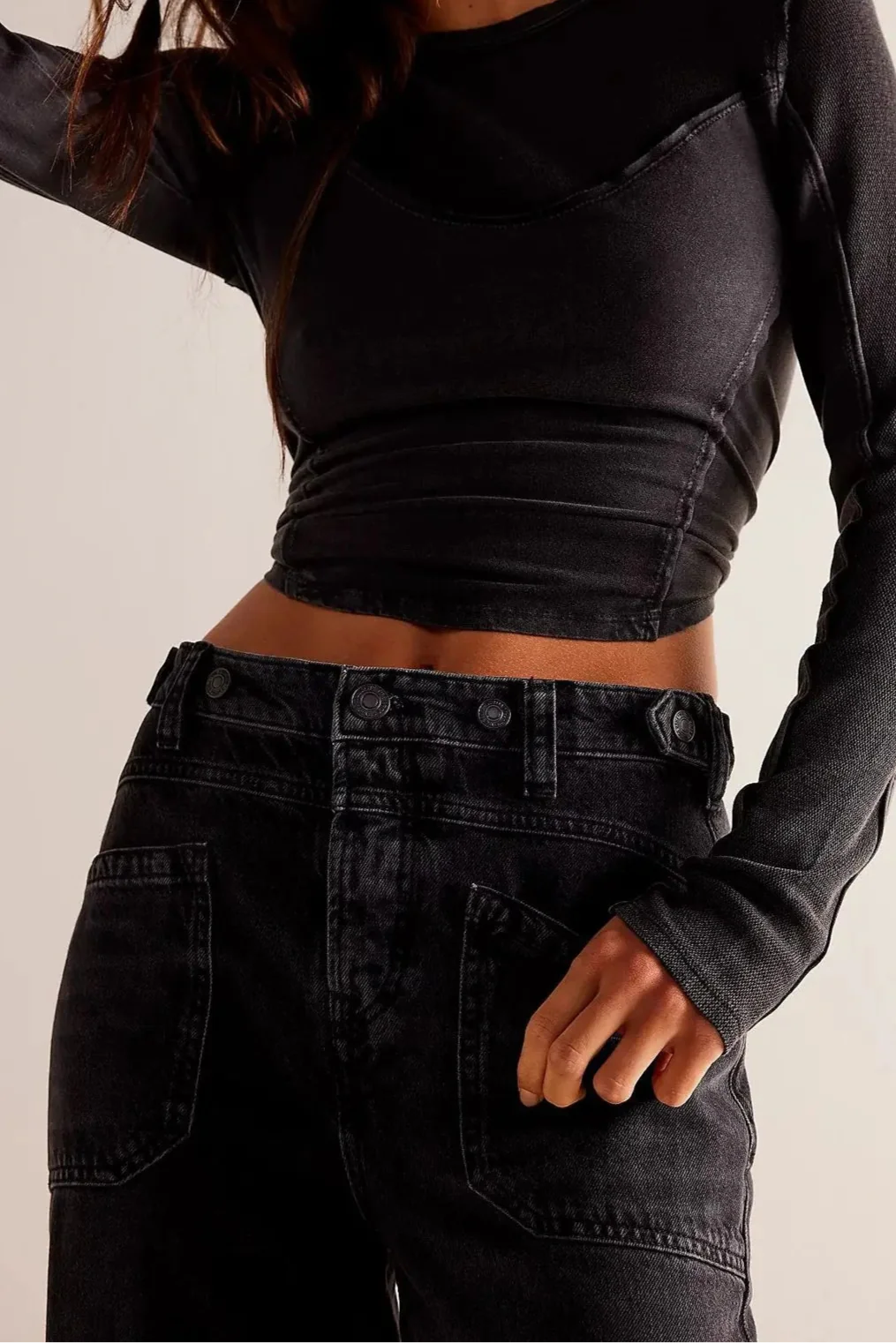 Muse & Valeur | High-Waist Wide-Leg Denim Trousers for Women