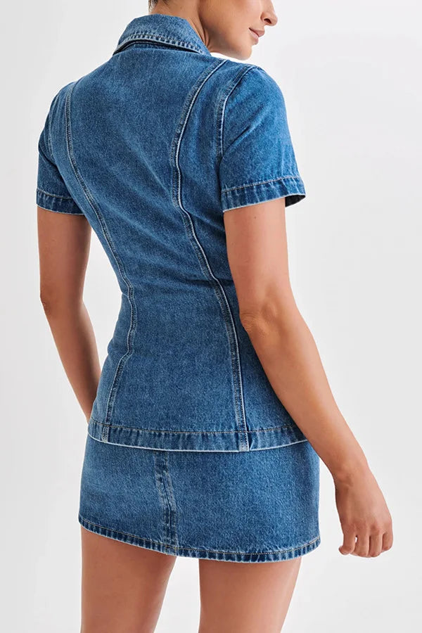 Muse and Valeur | Denim Set