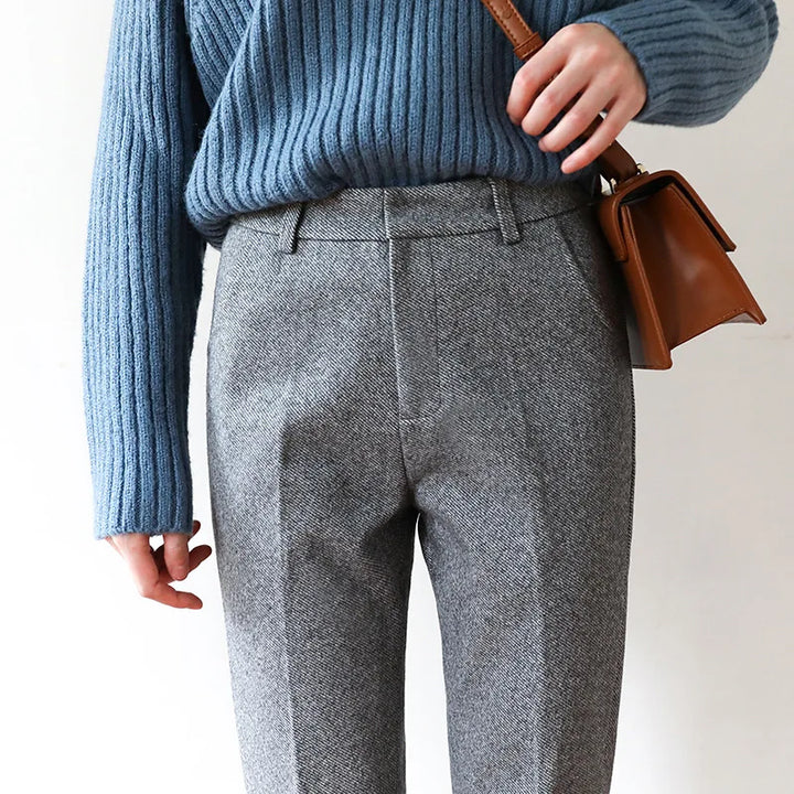 Muse & Valeur | Classic Wool Trousers for Women