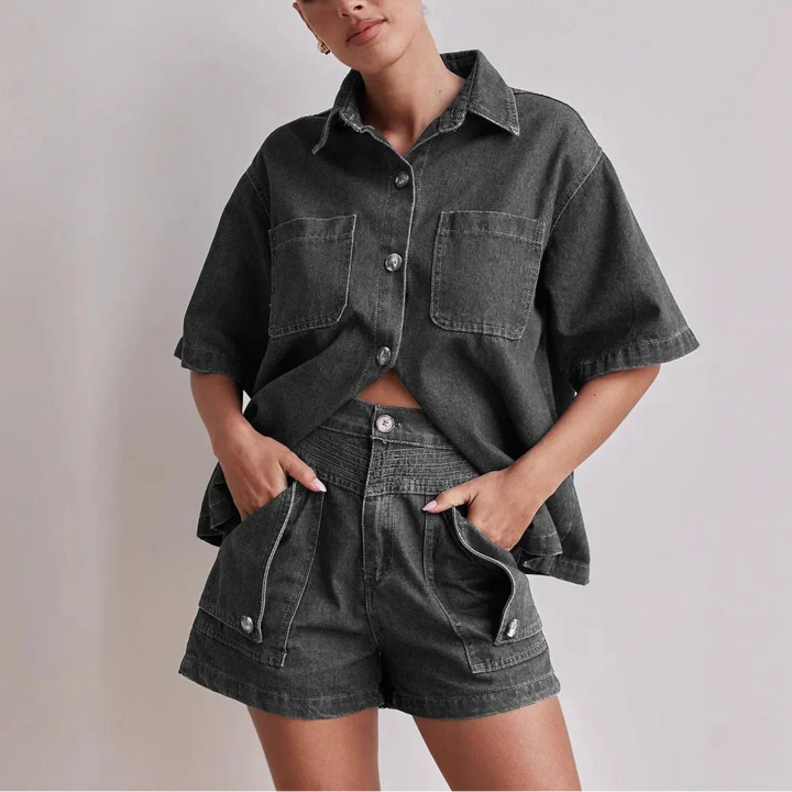 Muse and Valeur | Denim Set - 100% Cotton