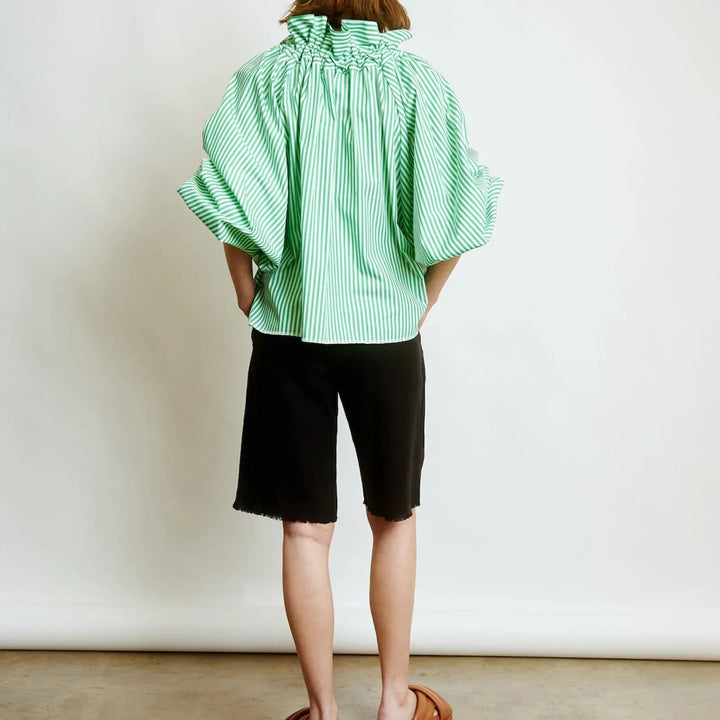 Muse and Valeur | Puffed Cotton Blouse
