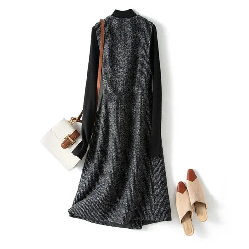Muse and Valeur | Textured Wrap Vest