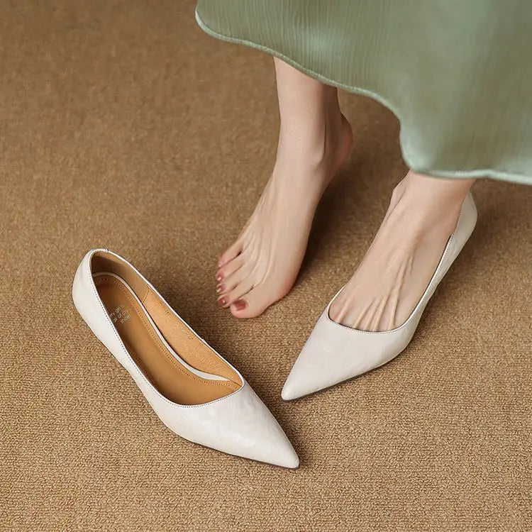 Muse & Valeur | Genuine Leather Heels for Women