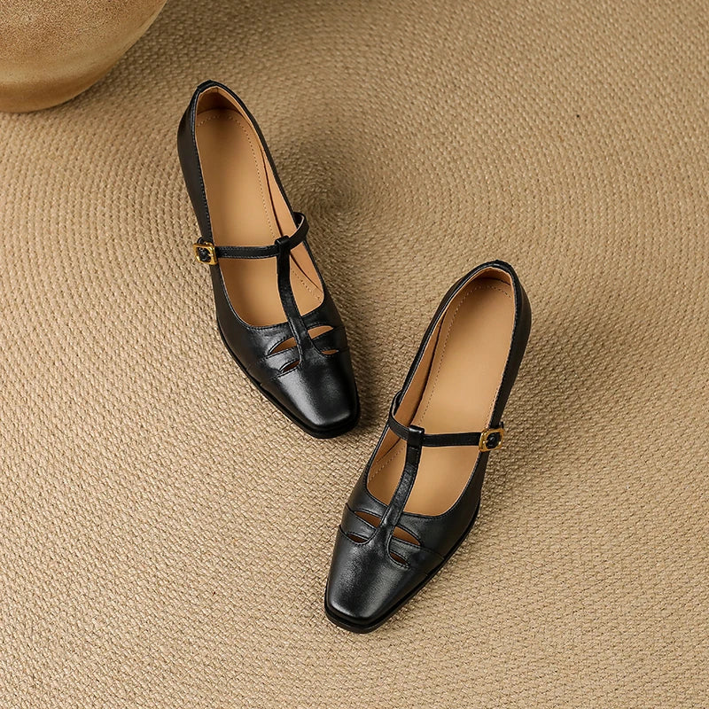 Muse & Valeur | Genuine Leather Heels for Women