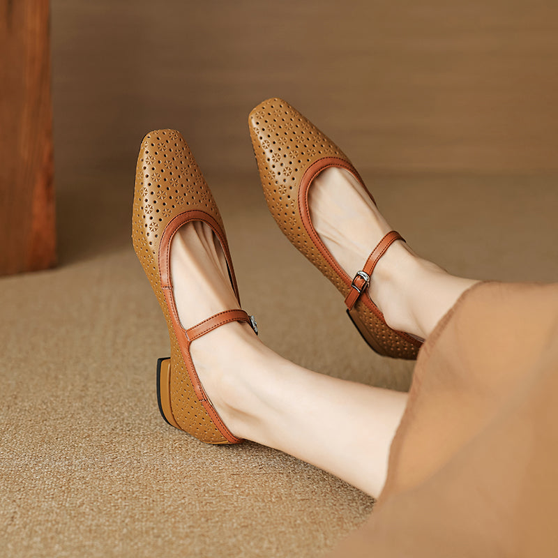 Muse & Valeur | Genuine Leather Pumps for Women