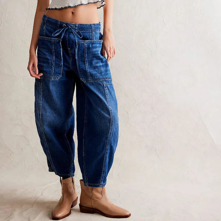 Muse & Valeur | Weekend Jean for Women in Denim, Slim Fit, Blue