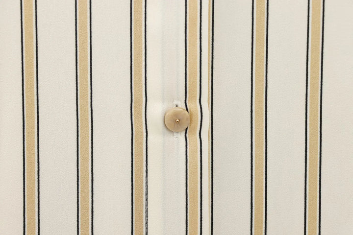 Muse and Valeur | Striped Button-Up Blouse