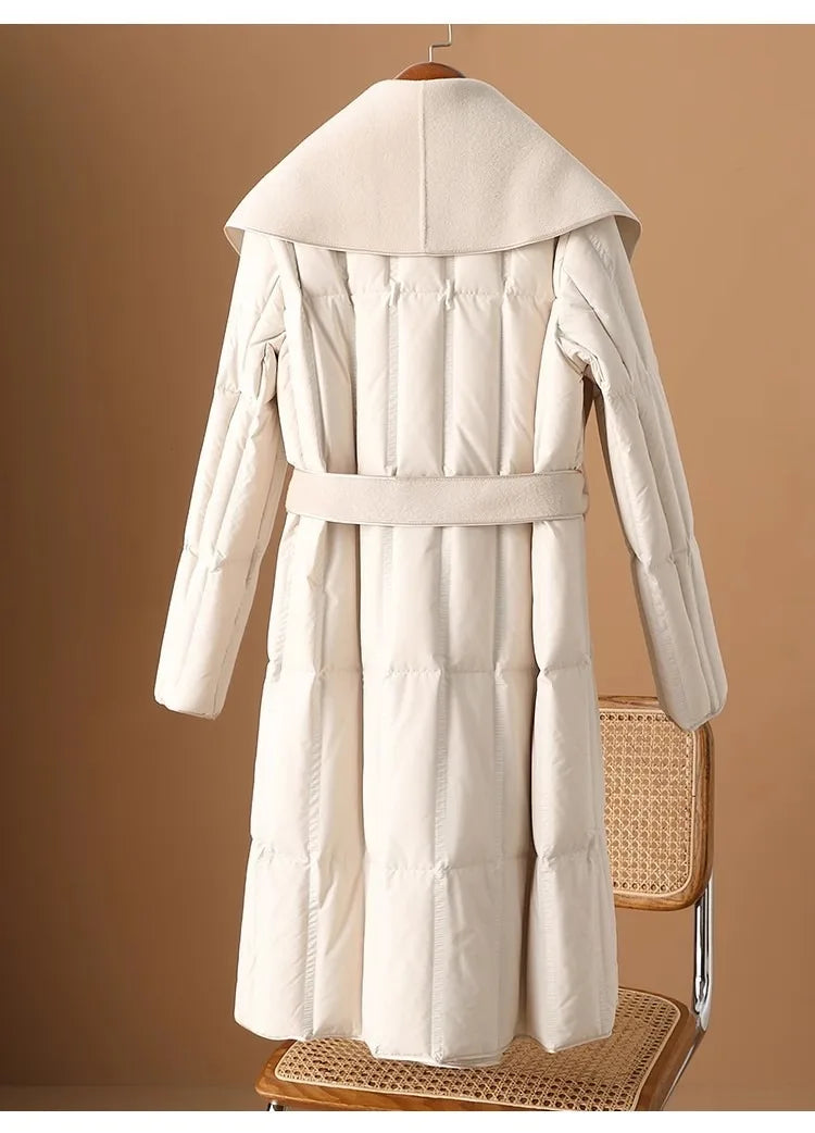 Muse and Valeur | Wool-Collar Down Coat