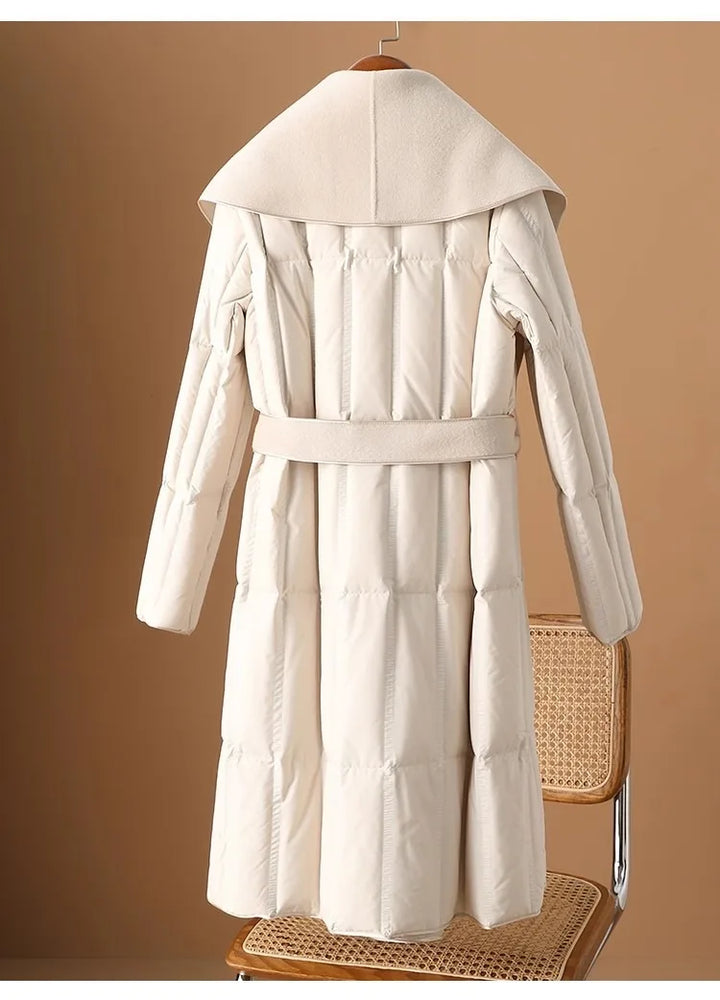 Muse and Valeur | Wool-Collar Down Coat
