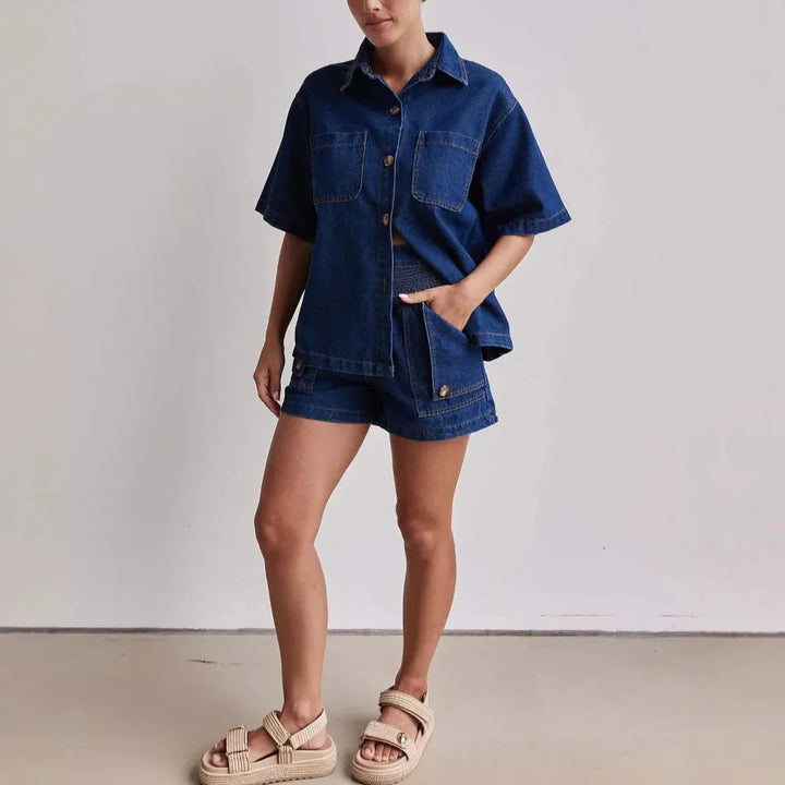 Muse and Valeur | Denim Set - 100% Cotton