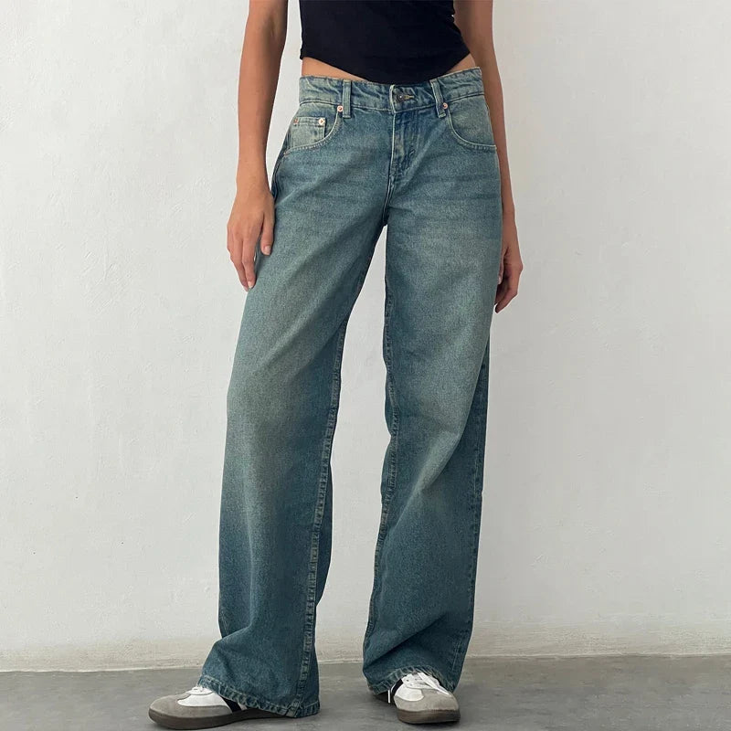 Muse & Valeur | Low-Waist Denim Jeans for Women