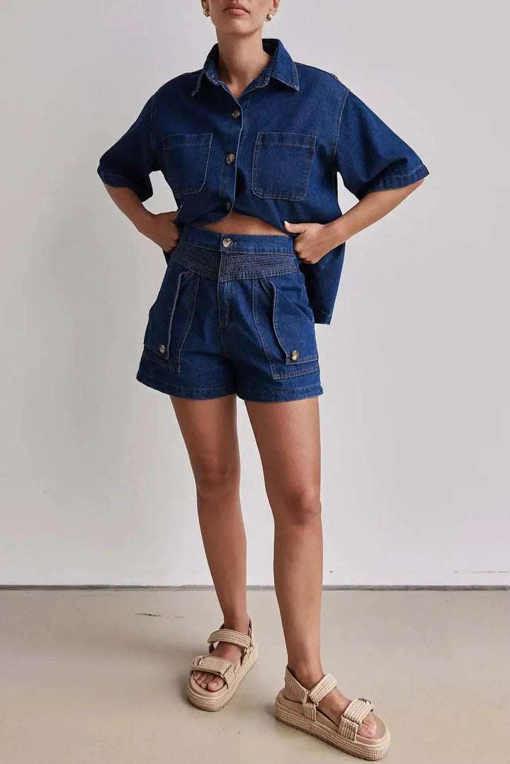 Muse and Valeur | Denim Set - 100% Cotton