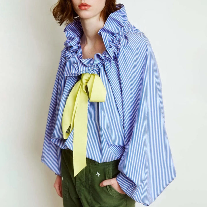 Muse and Valeur | Puffed Cotton Blouse