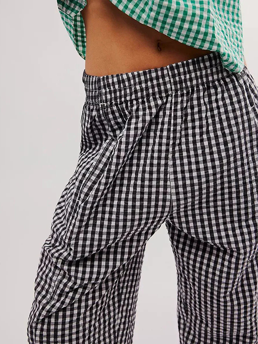 Muse & Valeur | Lounge Pants for Women in Soft Fabric, Relaxed Fit, Black