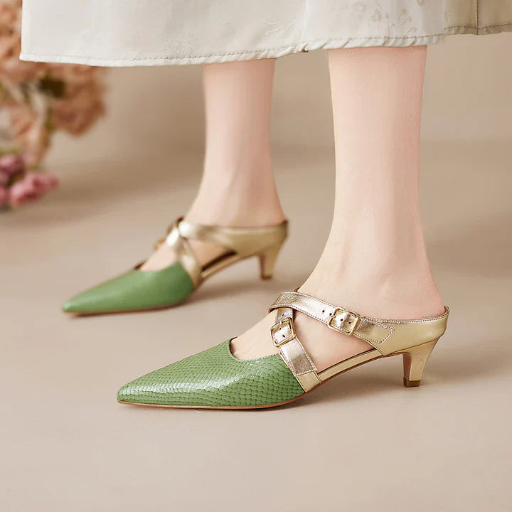 Muse & Valeur | Genuine Leather Mules for Women